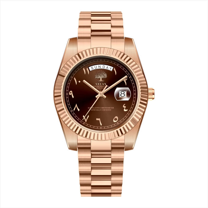 Heritage Sunset – Rose Gold & Mocha