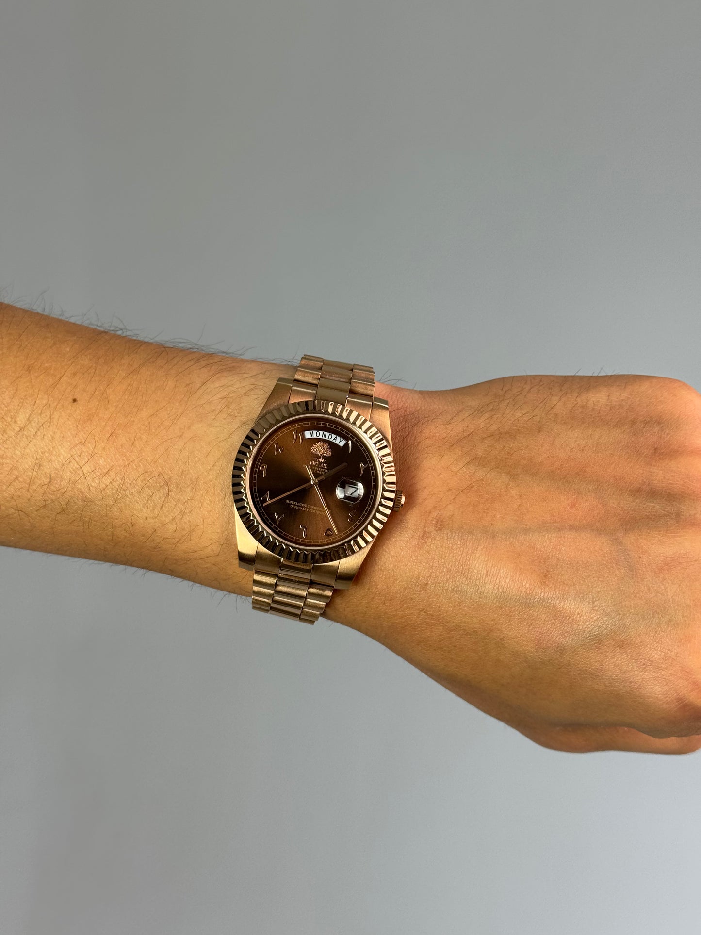 Heritage Sunset – Rose Gold & Mocha